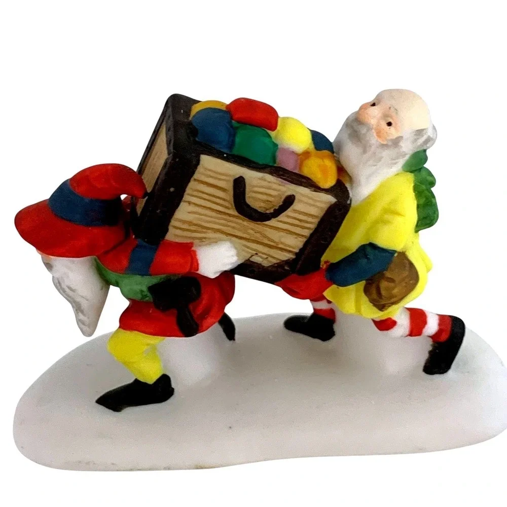 Vintage Dept 56 Toymaker‎ Elves Accessory Set Taiwan Heritage Village Christmas